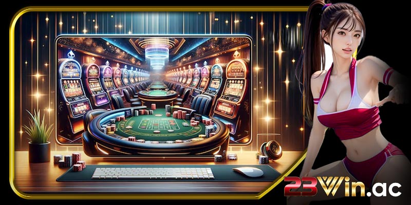 Giao diện game đa dạng với đồ họa 3D đỉnh cao tại Casino 23Win